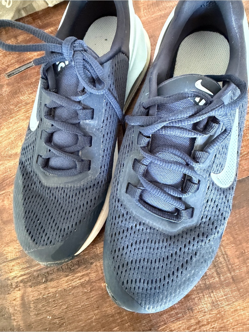 Nike Air Max 270 Youth 5.5Y Navy / Light Blue Sneakers women 7